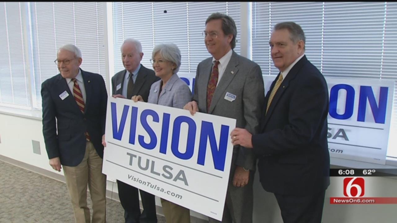 Tulsa Mayor, Former Mayors Tout Tuesday's Vision Tax Vote