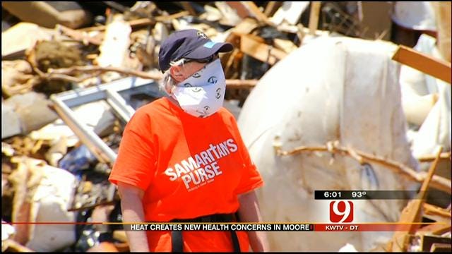 Crews In Moore Face Health Hazards During Cleanup Process