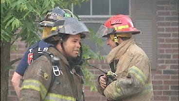 WEB EXTRA: Tulsa Firefighter Tim Smallwood Talks About House Fire