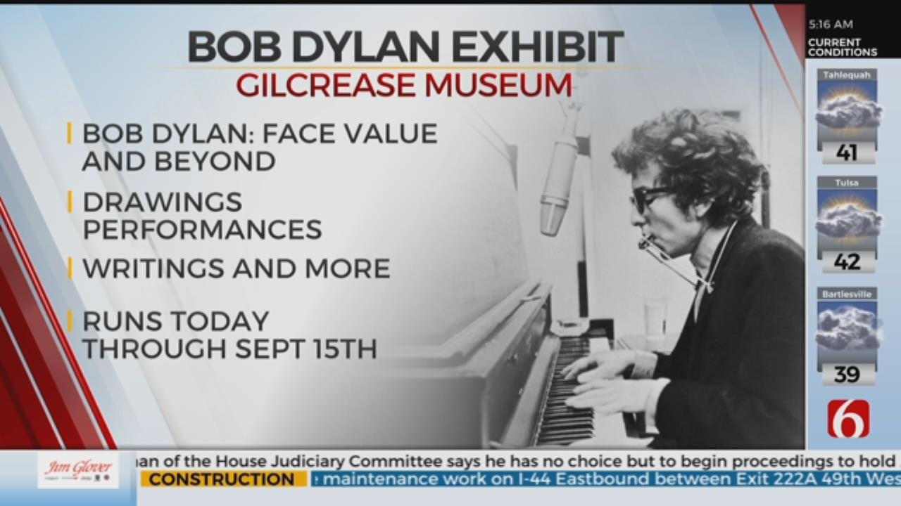 Bob Dylan Exhibit Opens At Gilcrease Museum