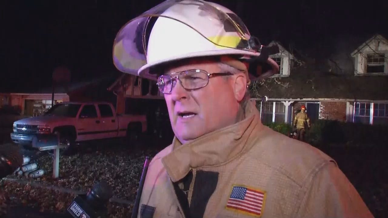 WEB EXTRA: Tulsa District Fire Chief Ronnie Cole Talks About Fire