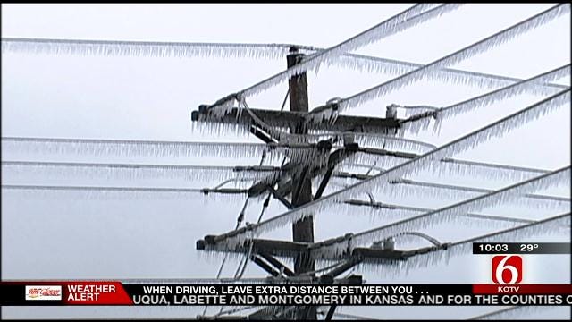 Power Crews Brace For Green Country Ice Storm