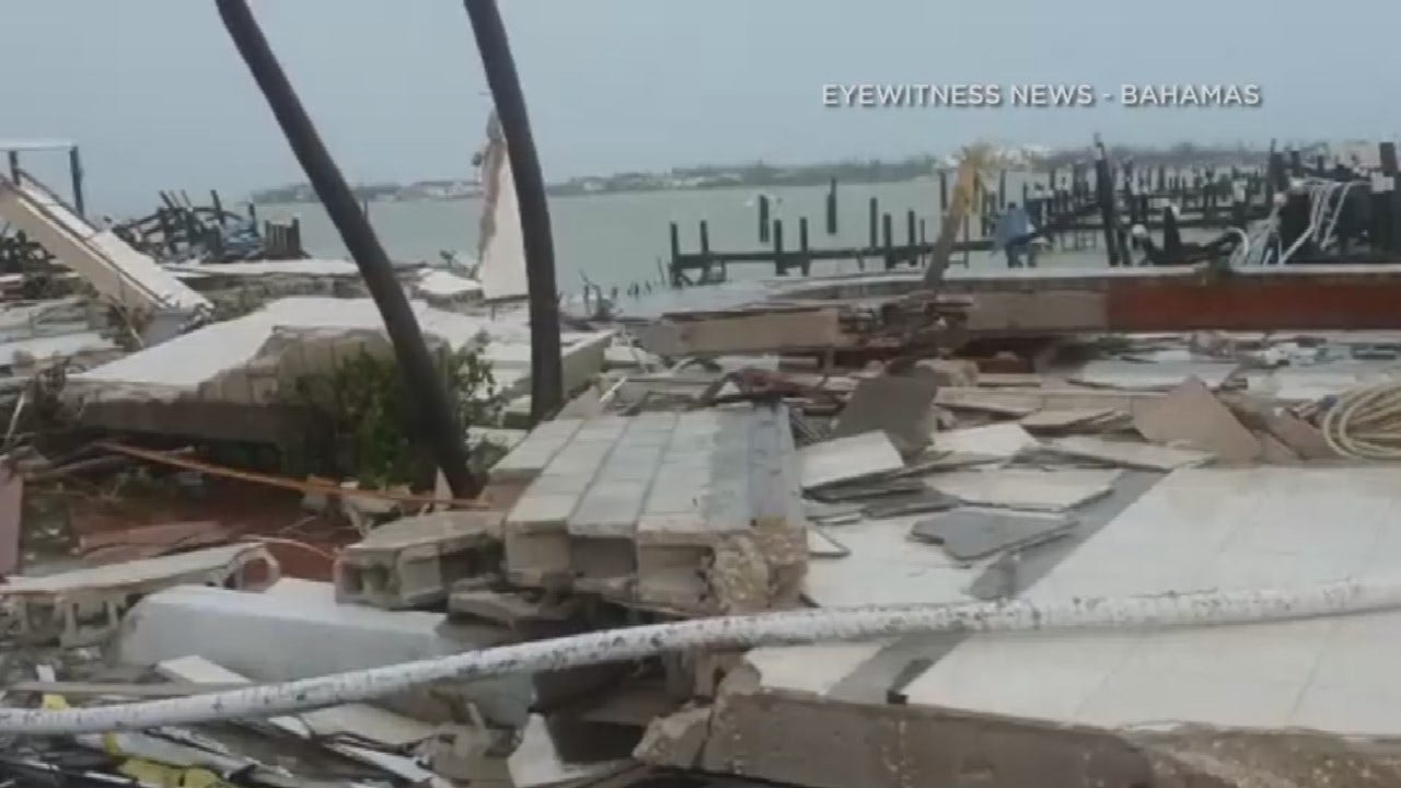 Deadly Hurricane Dorian Hovering Over Bahamas