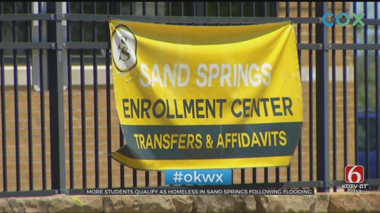 School Offers Help To Sand Springs Students Affected By Flooding
