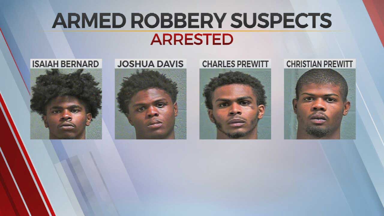 4 Arrested Following Rash Of Armed Robberies In Bethany
