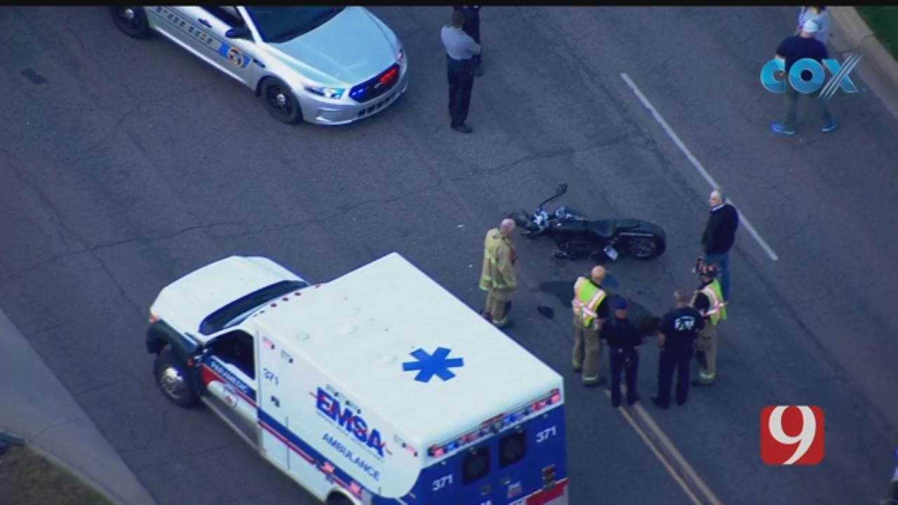Motorcycle Crash Reported In Nichols Hills