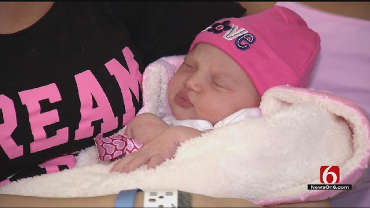 Tulsa’s First Baby Of 2017 Born Seconds After Midnight
