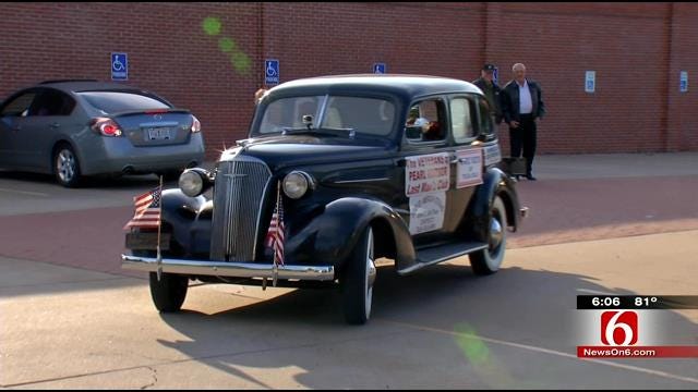 World War II Veteran, Advocate Drive 1937 Chevy From Tulsa To Original Dealer