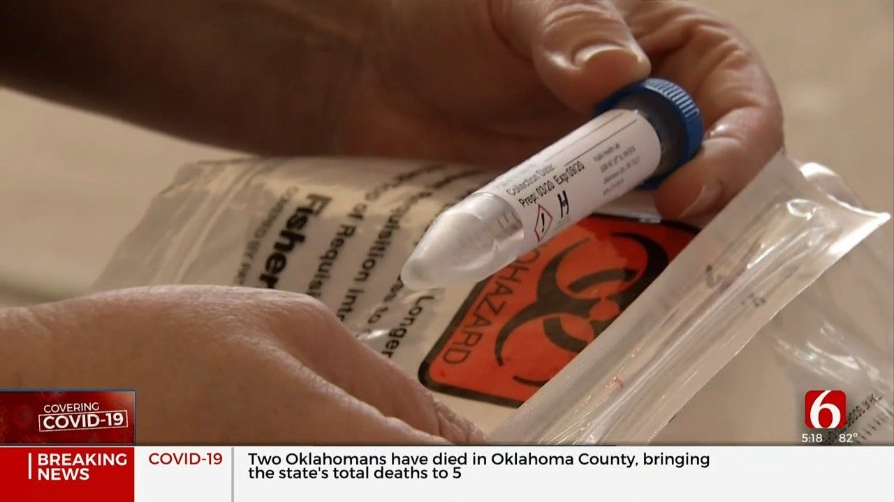 Coronavirus (COVID-19) Drive-Thru Testing Begins In Oklahoma