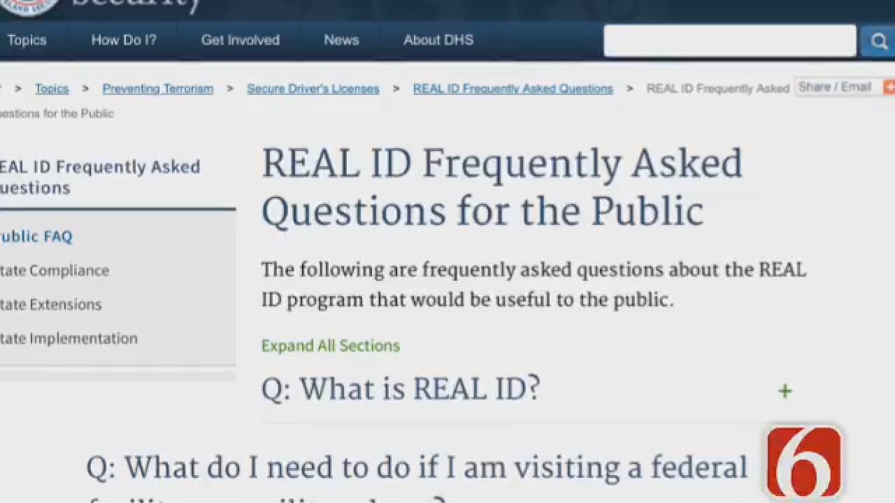 Dave Davis Reports On Oklahoma's REAL ID Bill