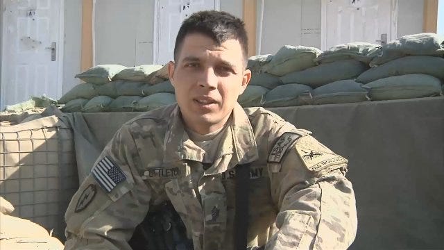 WEB EXTRA: Oklahoma Soldier Gives A Shout Out From Afghanistan