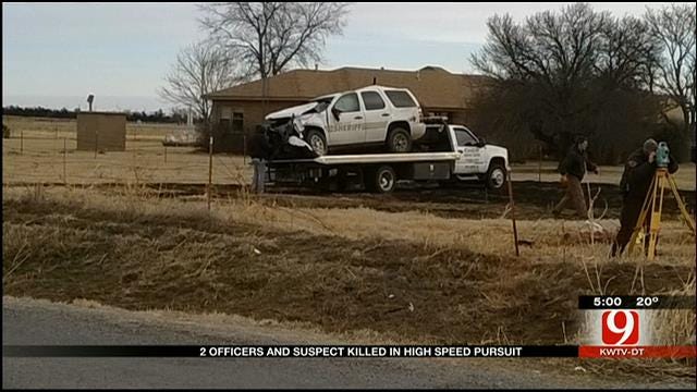 Police: 3 Dead, Including 2 Lawmen, In Oklahoma Chase