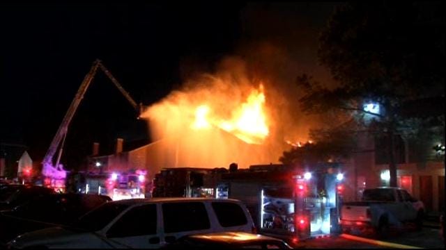 Tulsa Fire: Burning Mattress Led To Apartment Building Fire