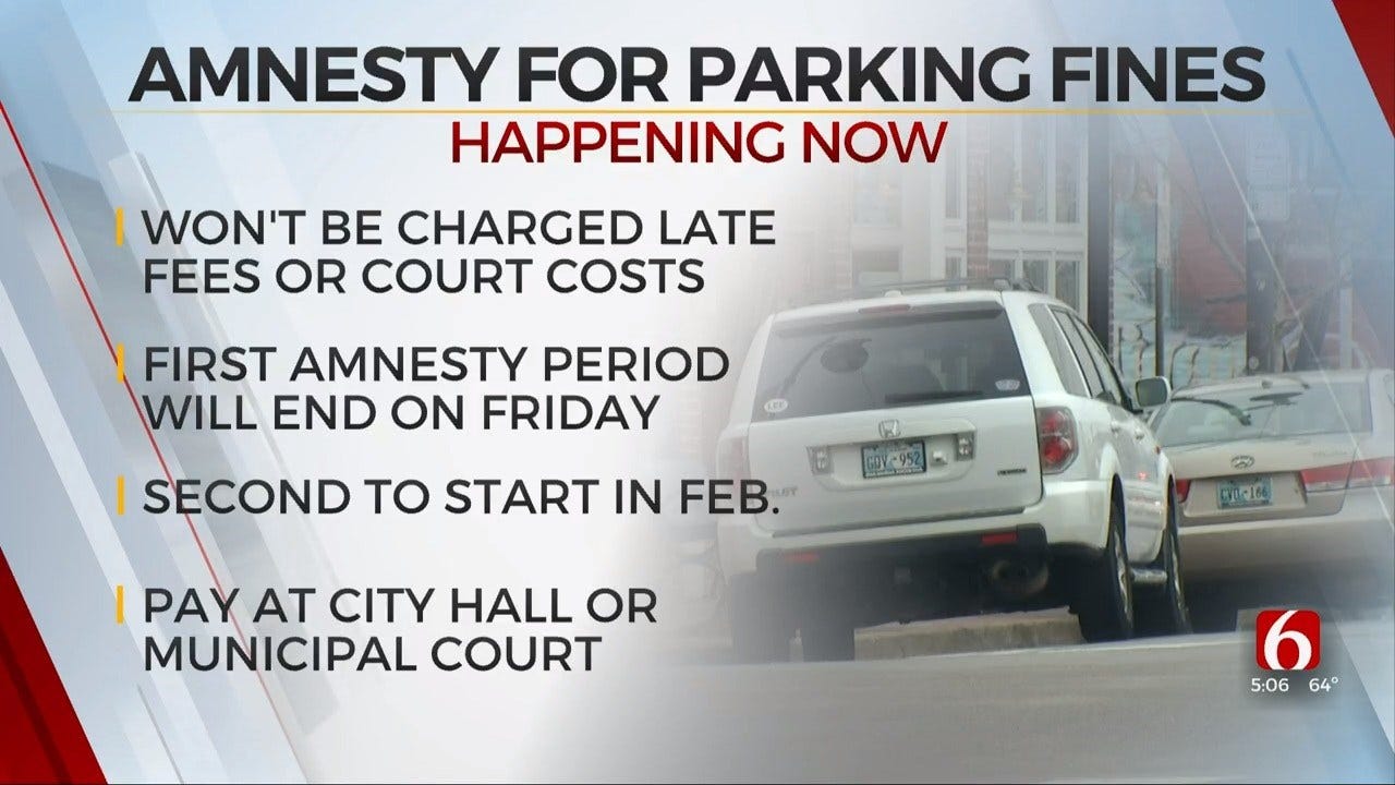 City Of Tulsa Still Offering Amnesty For Unpaid Traffic Tickets