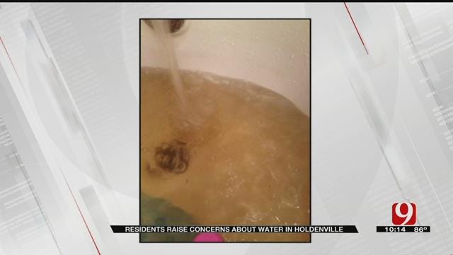 Residents Concerned About Water In Holdenville