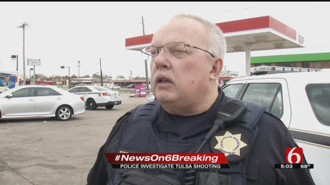 Police Believe Shooting At Tulsa Gas Station Is Gang-Related