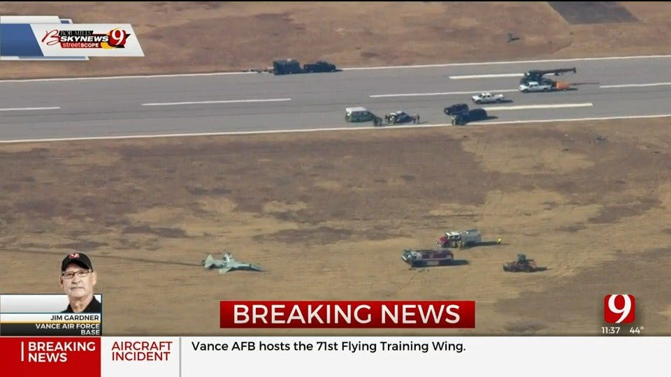 2 Killed In 'Aircraft Mishap' At Vance AFB, Air Force Officials Say