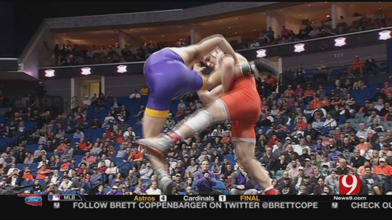 Oklahoma State Wins 52nd Conference Wrestling Title