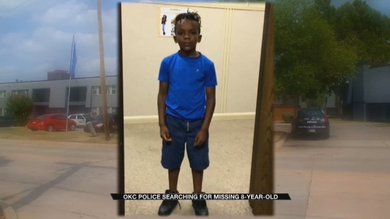 OKC Police Searching For Missing 8-Year-Old Boy