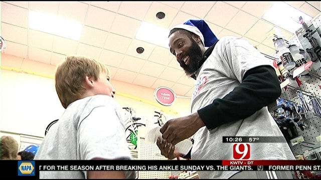 OKC Players Give Back With Holiday Assist Event