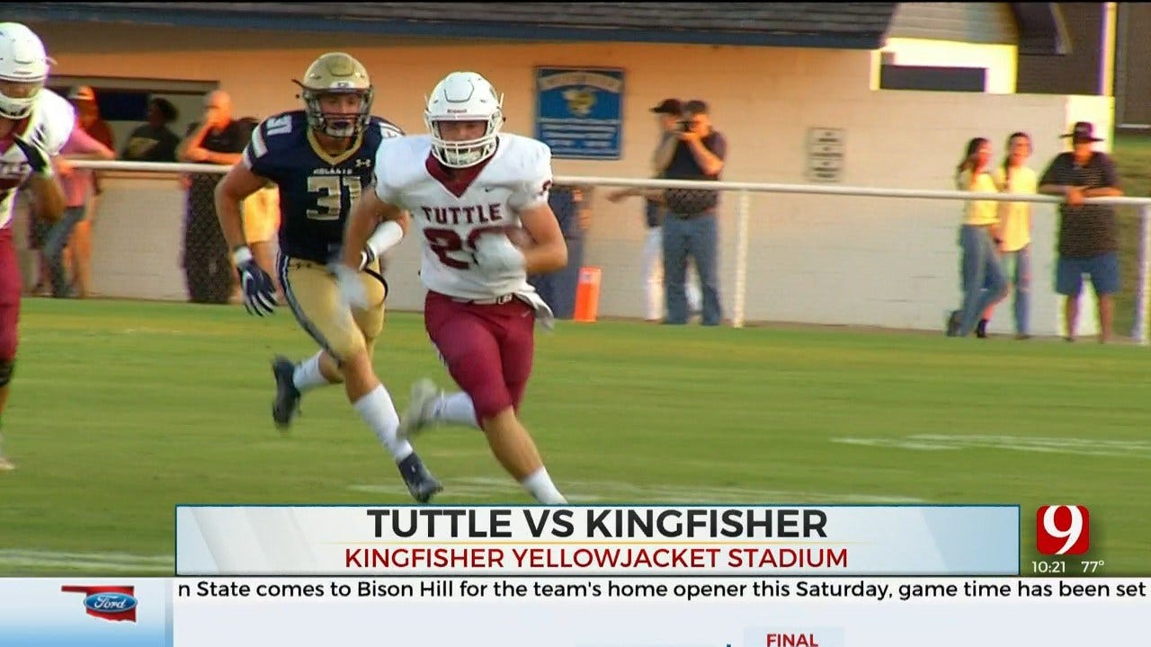 High School Football Roundup: Tuttle Vs. Kingfisher
