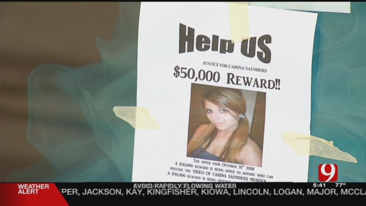 Volunteers Post $50,000 Reward Flyers For Video In Carina Saunders Murder