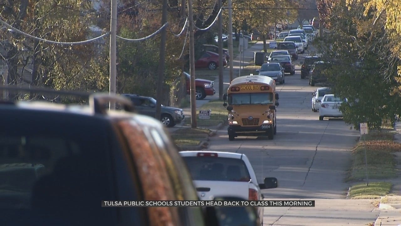 Wednesday Is The First Day Of School For Tulsa Public Schools