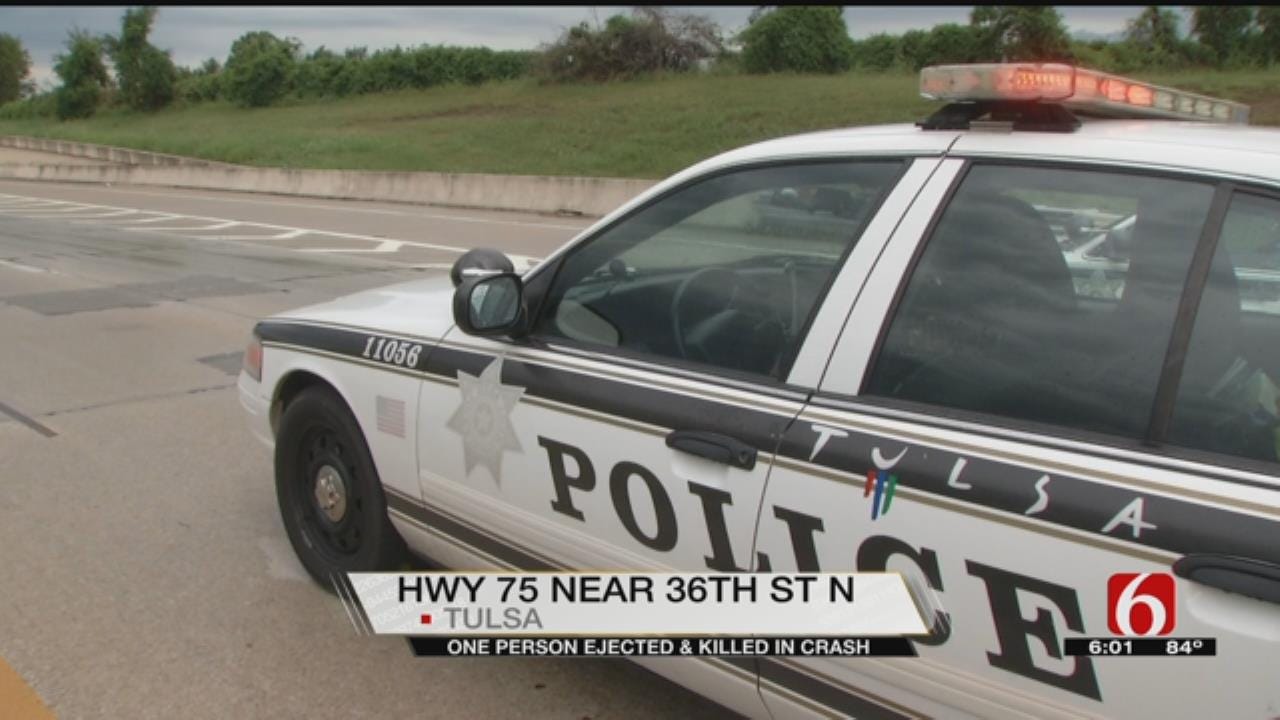 Driver Dies In Tulsa Highway Crash