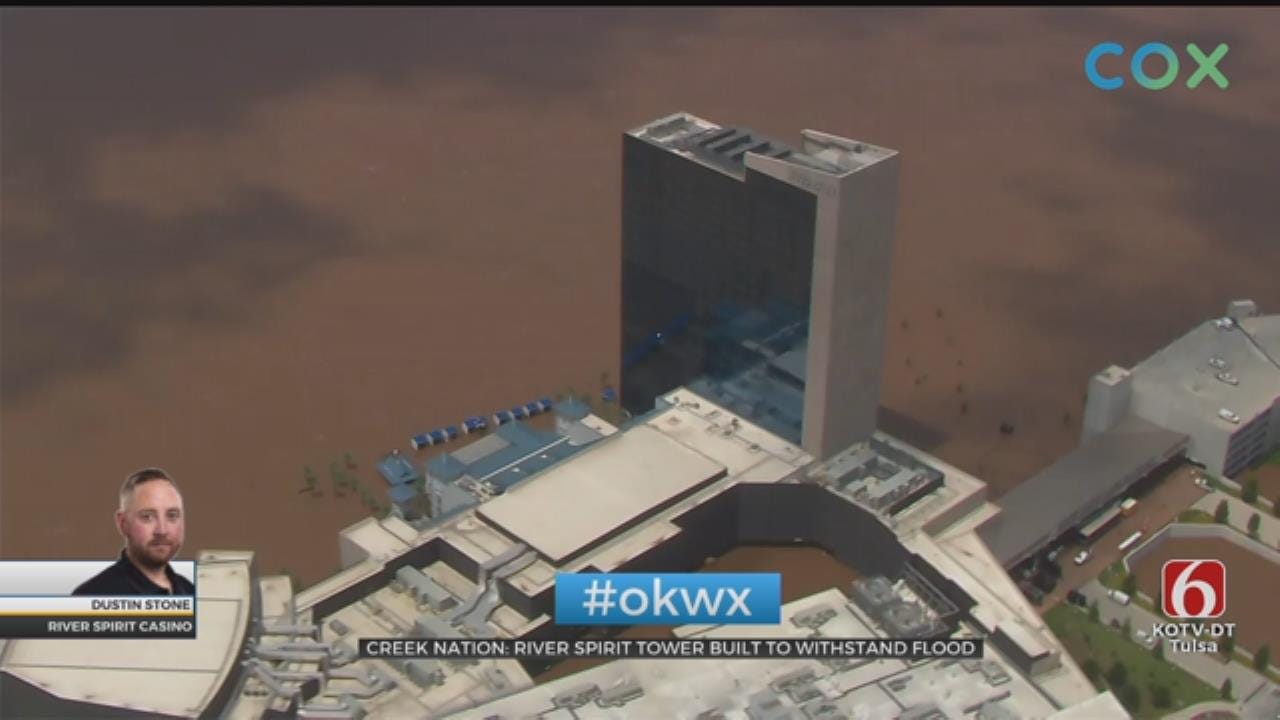Water Now Seeping Into Lower Levels Of River Spirit Casino