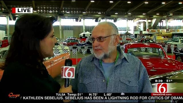 LeAnne Taylor Interviews Her Dad At Tulsa Auto Show