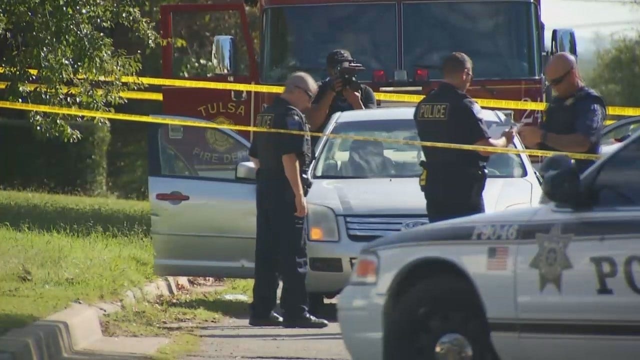 Tulsa Police: Man Found Shot To Death In Car; Toddler Unharmed