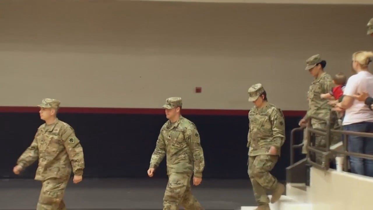 WEB EXTRA: National Guard Deployment Ceremony