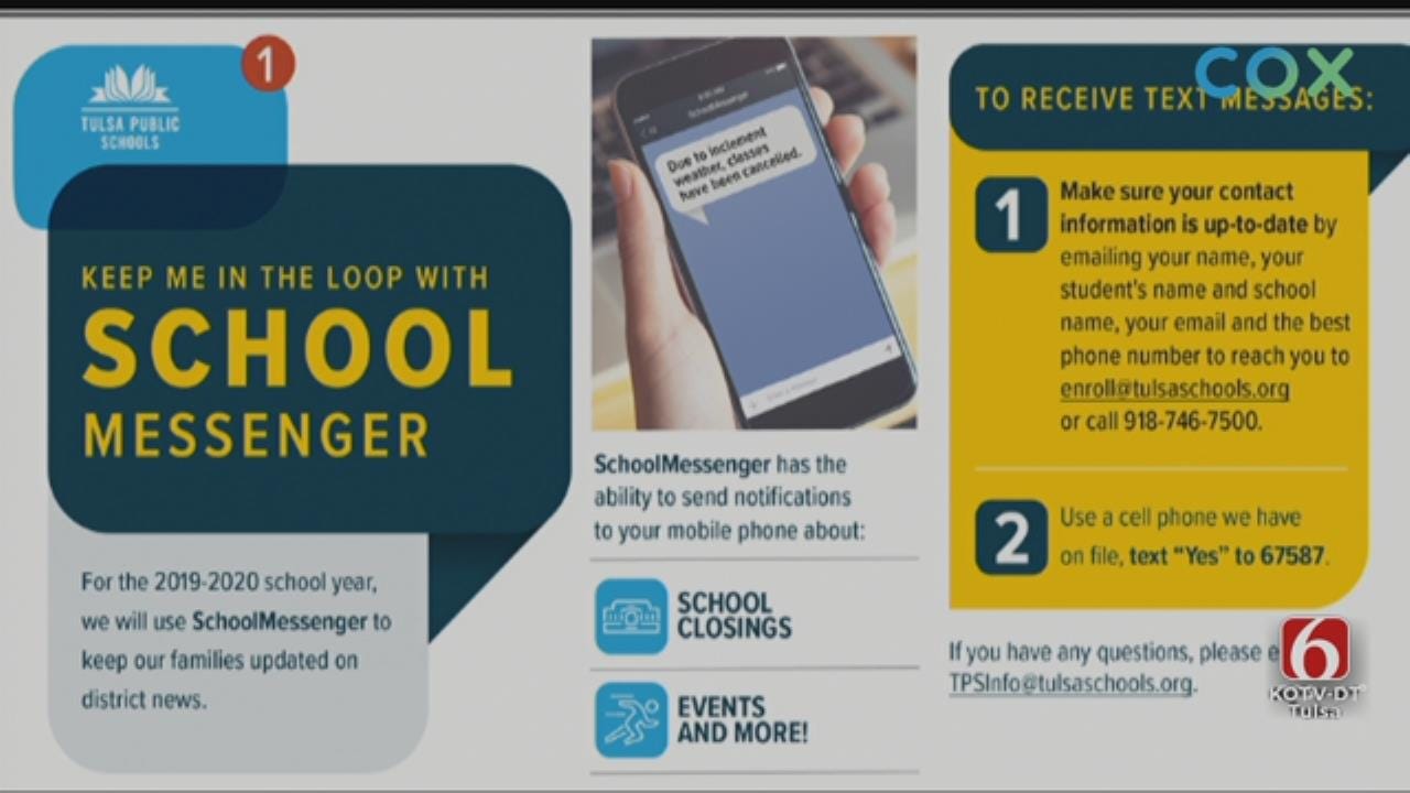 Tulsa Public Schools To Use SchoolMessenger App