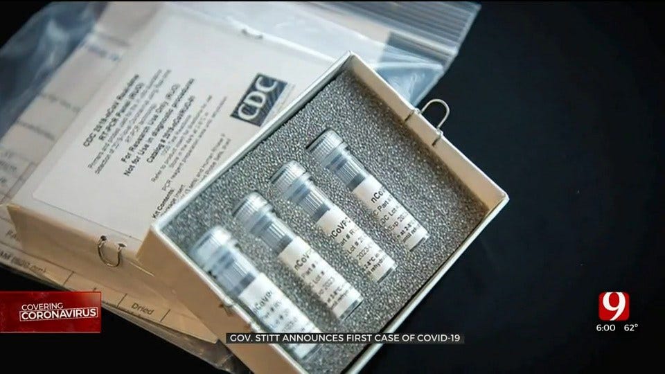 First Confirmed Coronavirus Case Reported In Oklahoma, State Officials Announce