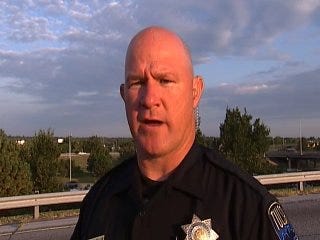 WEB EXTRA: Tulsa Police Talks About Exit Ramp Accident