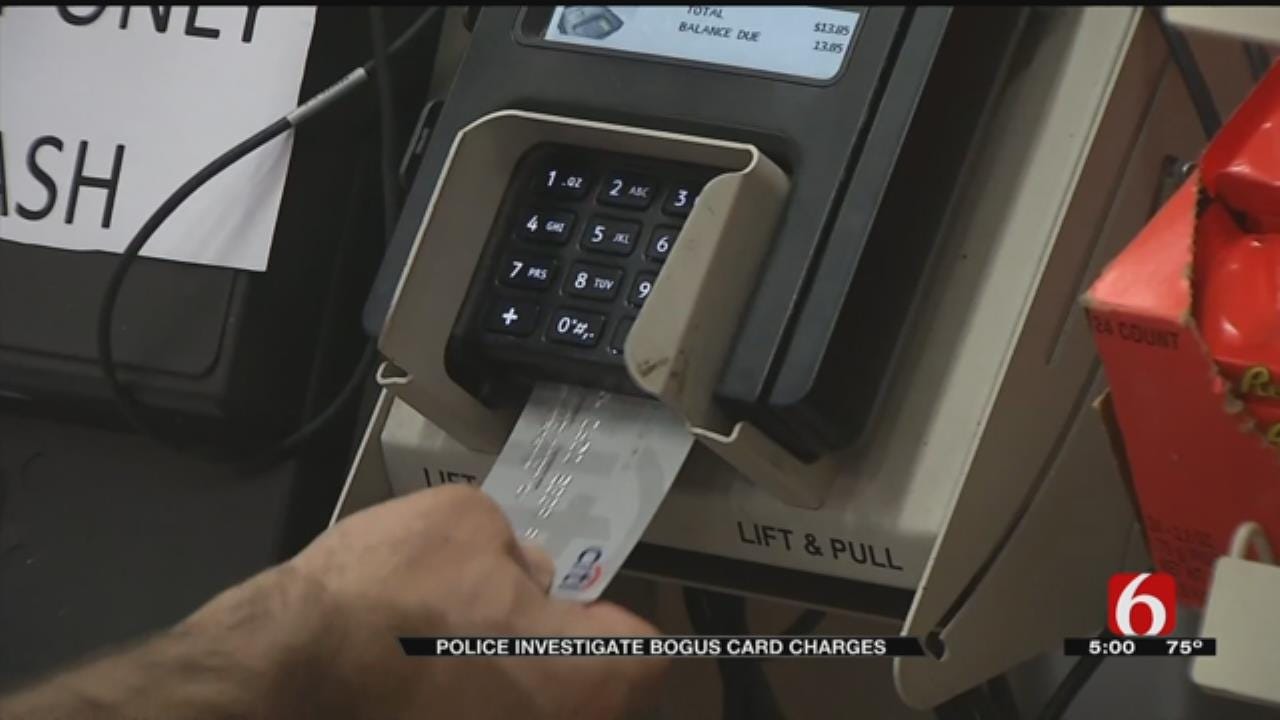 Sand Springs Police Investigating Several Incidents Of Credit Card Fraud