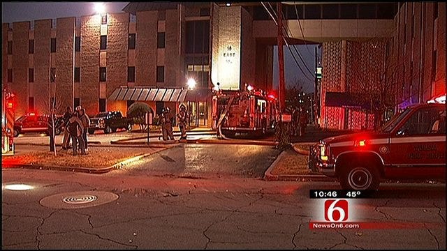 Fire Crews Investigate Suspicious Fire At Tulsa Building
