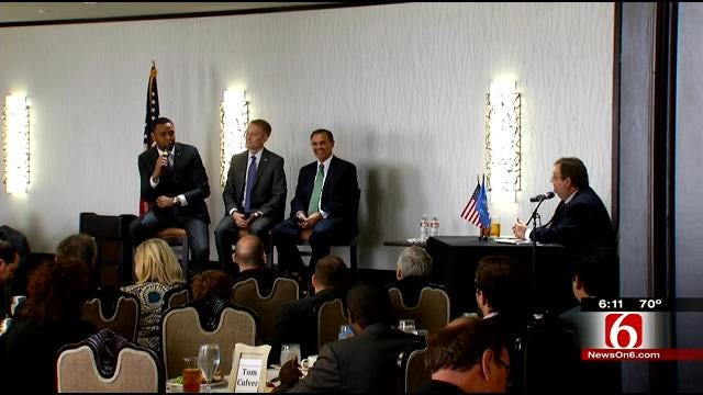 Republican Senate Candidates Speak In Tulsa