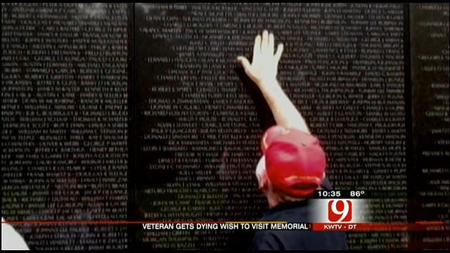 Vietnam Vet Returns To Oklahoma After Visit To Veterans' Wall