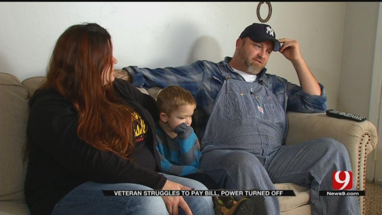 Disabled Veteran's Power Turned Off Right Before Christmas