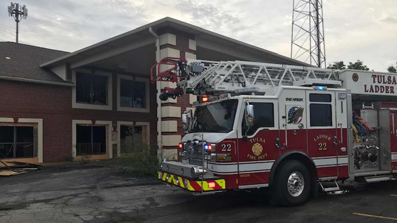 Fire At Vacant Tulsa Roadway Inn Called Suspicious