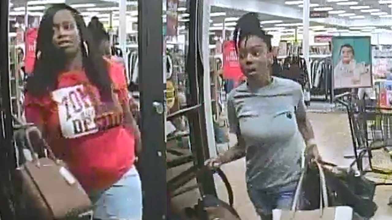 Tulsa Police Searching For 2 Women In Connection With Shoplifting