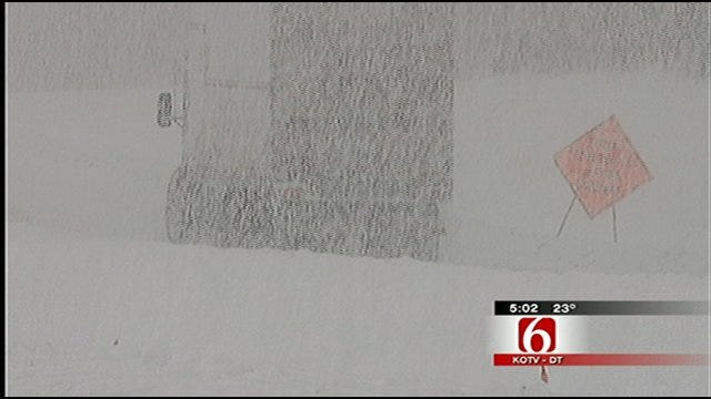 Second Round Of Snow Blankets Green Country