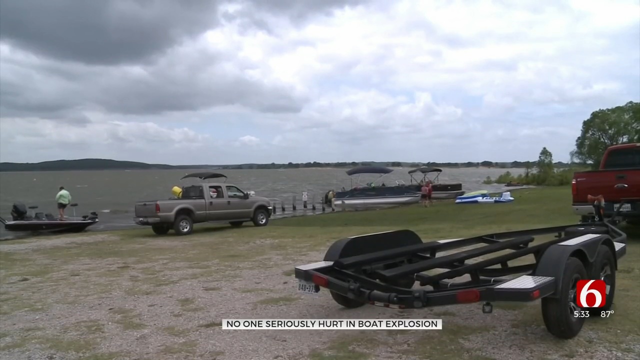 Man Injured In Boat Explosion On Lake Texoma, OHP Says