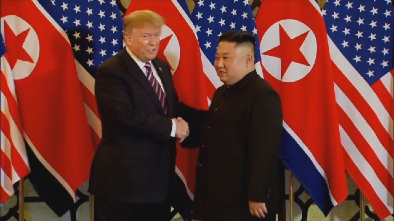 President Trump, NKorea's Kim Jong Un Meet For 2nd Summit