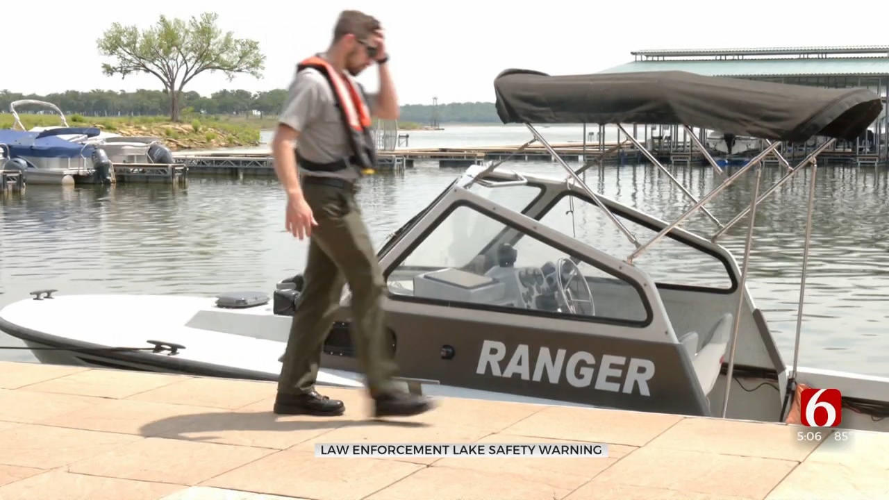 Law Enforcement Officers Respond To Busy Memorial Day Weekend On Area Lakes