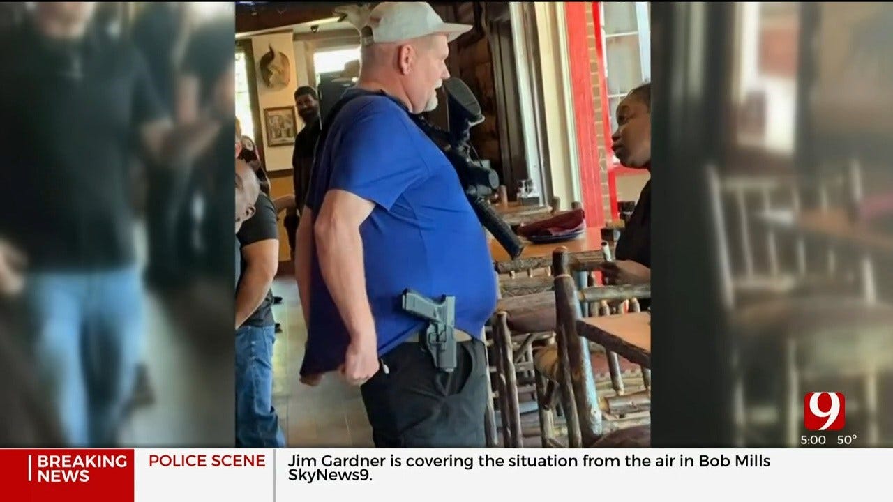 Attorney: Man Carrying AR-15 May Lose Right To Bear Arms After Refusing To Leave OKC Restaurant