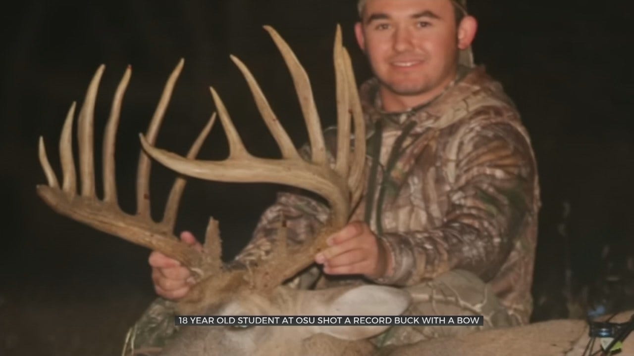 The Big One: 18 Year-Old Oklahoman Talks About Possible State Record Whitetail