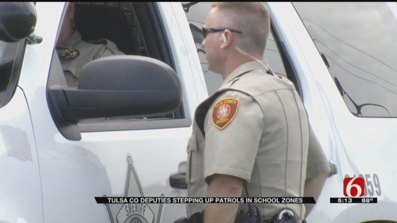 Tulsa Deputies To Amp Up Patrol In School Zones