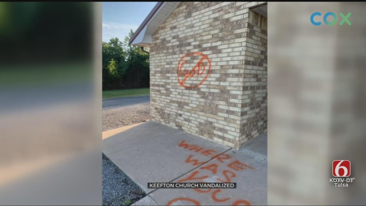 Muskogee Co. Pastor Asking For Help In Identifying Church Vandal